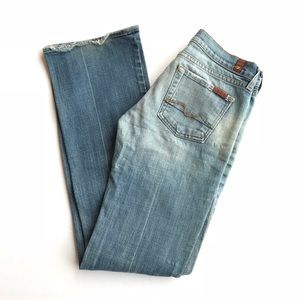 Seven Bootcut Light Wash Jeans